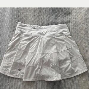 Lululemon Pace Rival Skirt White